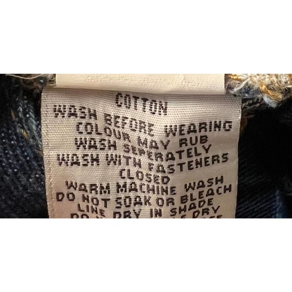 ANTHEM 77 MENS STRAIGHT LEG JEAN DARK WASH SIZE 30X32 NWOT - Picture 5 of 9